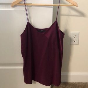 Sleeveless Silk Tank Tibi